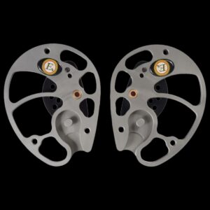 Alternative view of EK Archery Rex Cam Set - Titanium Grey