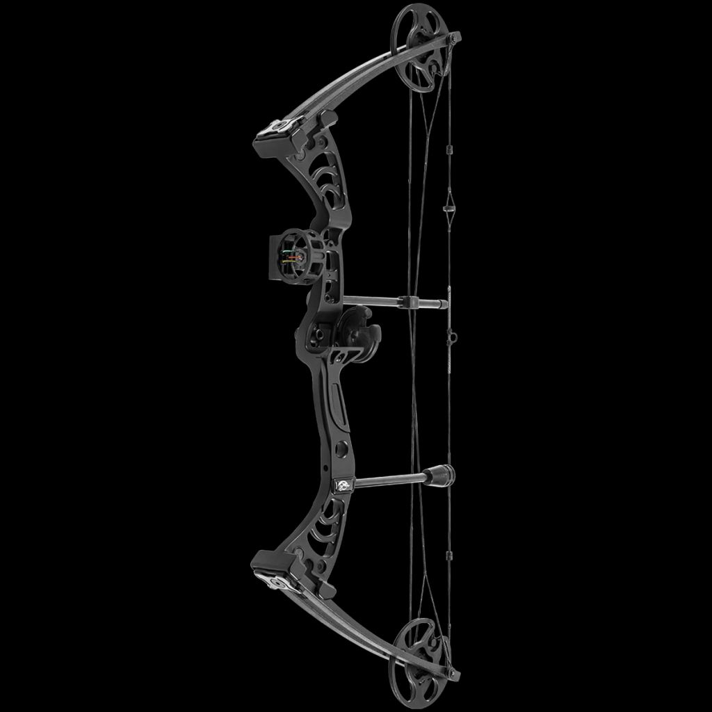 Man Kung Aurora Compound bow - 55LBS/296 FPS - Black