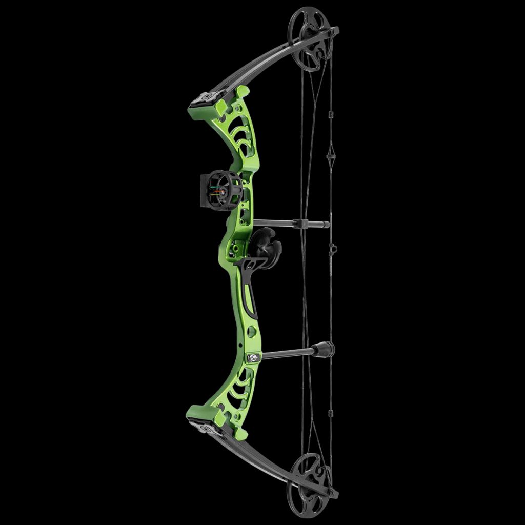 Man Kung Aurora Compound bow - 55LBS/296 FPS - Green