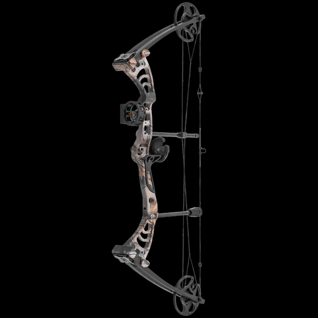 Man Kung Aurora Compound bow - 55LBS/296 FPS - Camo