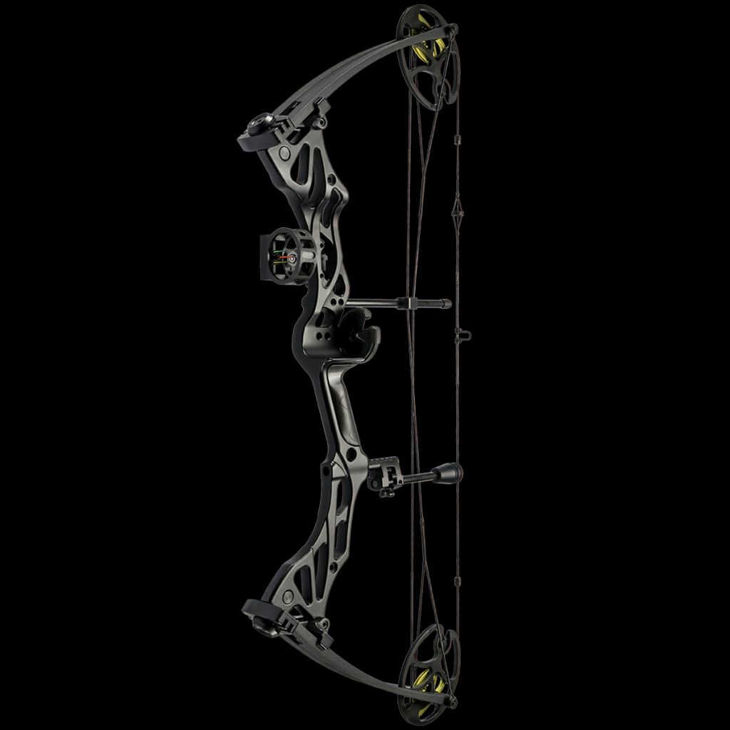 Man Kung Fossil compound bow - 70LBS/275 FPS - Black