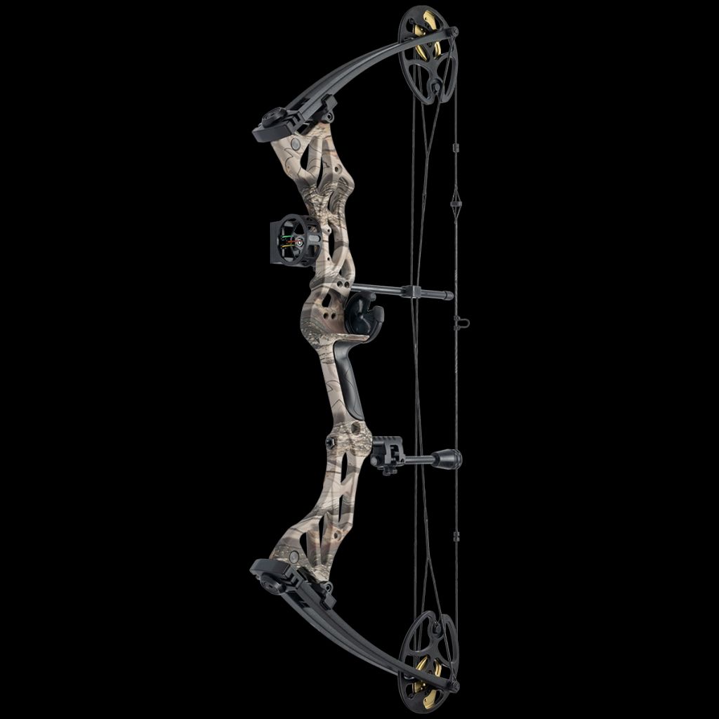 Man Kung Fossil compound bow - 70LBS/275 FPS - Camo