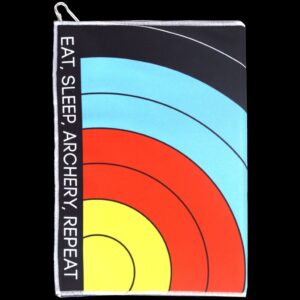 Man Kung Socx Eat Sleep Archery Repeat towel