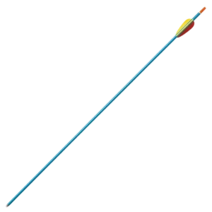 Man Kung 29" aluminium bow arrow - Blue (7.6mm)