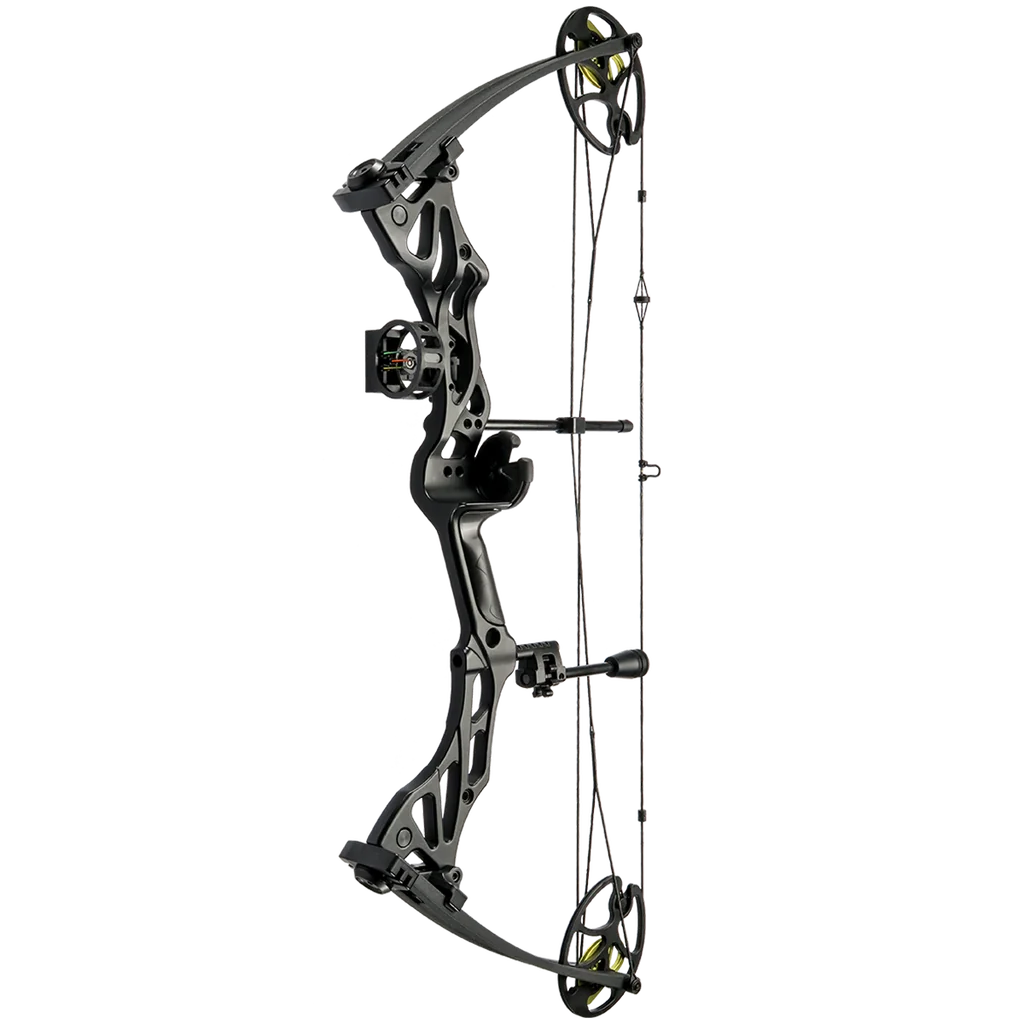 Man Kung Fossil compound bow - 70LBS/275 FPS - Black