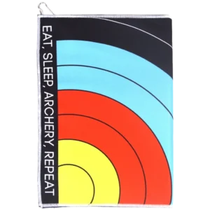Man Kung Socx Eat Sleep Archery Repeat towel
